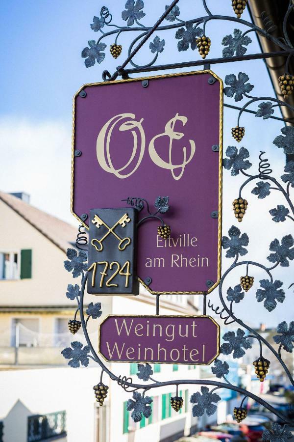 Weinhotel Offenstein Erben Eltville am Rhein Extérieur photo